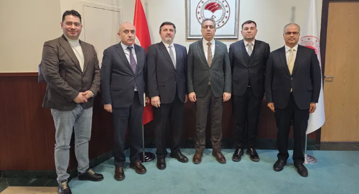 Ulusal Kırmızı Et Konseyi Yönetim Kurulu Tarım ve Orman Bakanlığı Bakan Yardımcısı Sn. Prof. Dr. Ahmet GÜMEN'Nİ makamında ziyaret etti.
